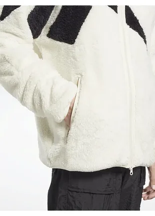 Кофта унисекс reebok classics sherpa beige ib8441 7