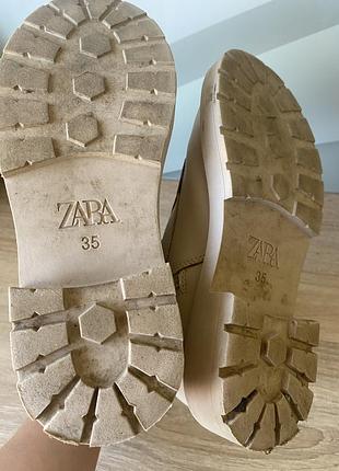 Черевики, чобітки челсі zara 35р. 7