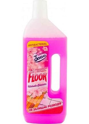 Средство для мытья пола 750мл floor цветочная свежесть тм sensua