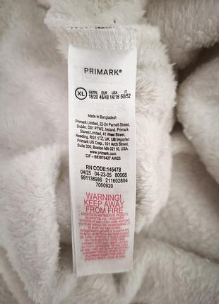 Теплая пижама батал primark 8