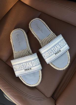 Christian dior шльопанці