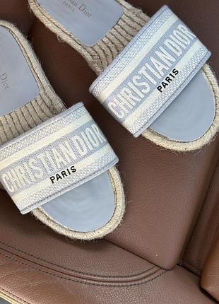 Christian dior шльопанці 3