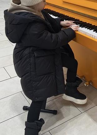 Натуральний пуховик zara 7
