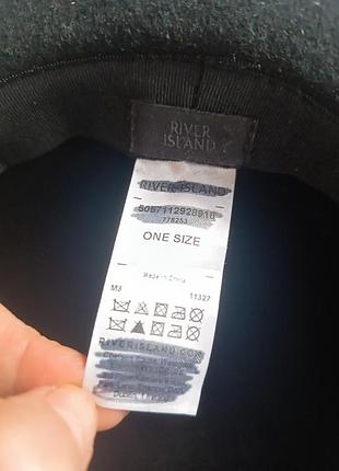 Капелюх river island , 100 % вовна 4