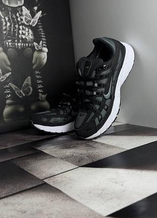 Nike p-6000 black grey gore-tex
