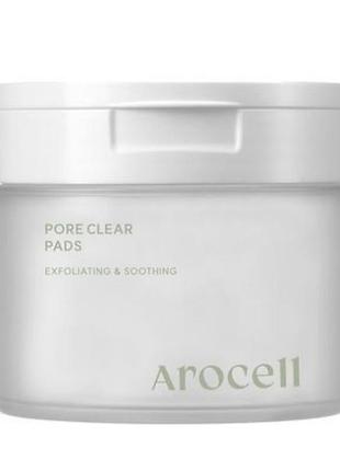 Мультикислотні пілінг-педи arocell pore clear pads, 70 шт