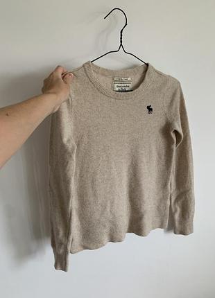 Кашеміровий светр abercrombie & fitch (100% cashmere)