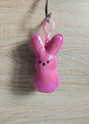 Peeps bunny брелок-подвес розовый ≈12 см