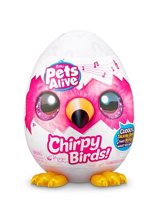 Интерактивный игровой набор веселые птички pets & robo alive s1 9537 поет 2 песенки