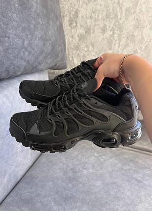 Стильні кросівки nike air max terrascape plus triple black