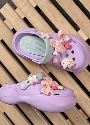 Крокси miu purple пп7779 3