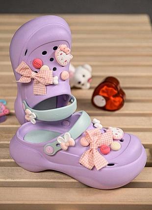 Крокси miu purple пп7779 6