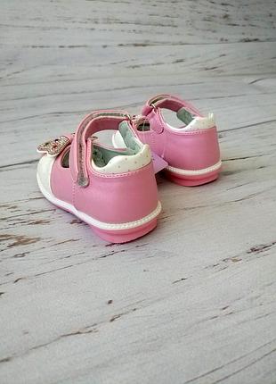 Туфли для девочек tom.m 21р. за стельке 13,5 см 7