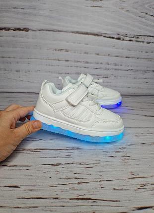 Кросівки унісекс bessky з led підсвічуванням 28р, 18.3см