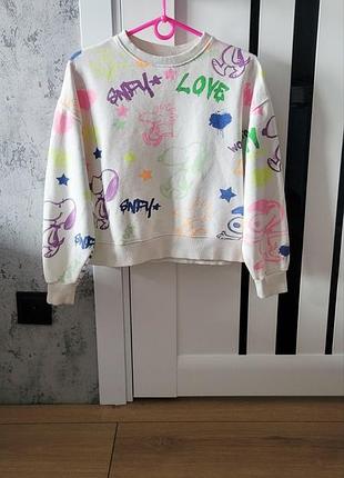 Толстовка, свитшот ф.zara р.146-152, на 7-10 лет