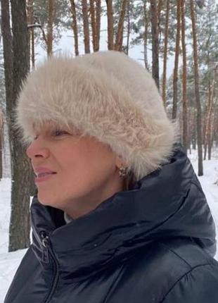 Шапка зимова хутряна