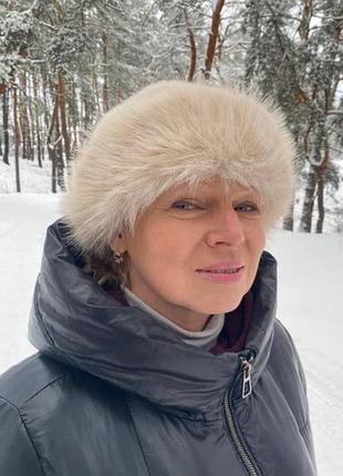 Шапка зимова хутряна 4