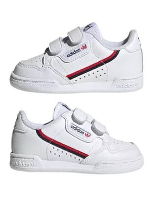 Кросівки adidas continental на хлопчика розмір 32 us1 устілка 20,5 см