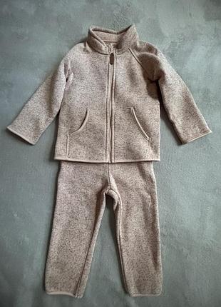 Флісовий костюм h&m 92