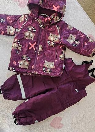 Зимний комбинезон lassie by reima, 80+6 см
