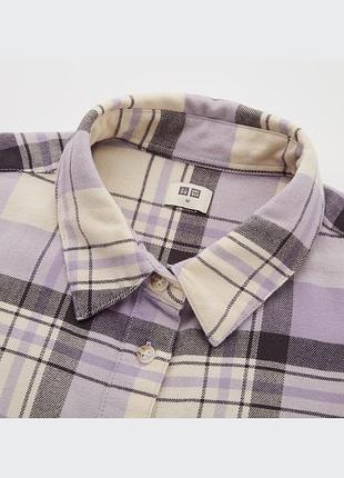 Фланелева сорочка uniqlo 2