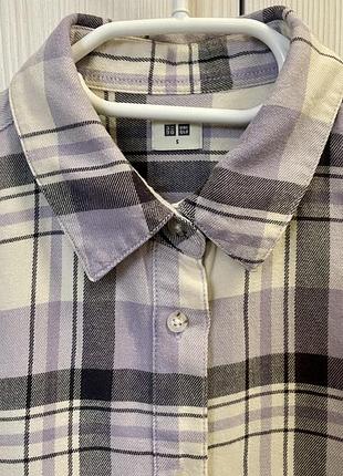 Фланелева сорочка uniqlo 6