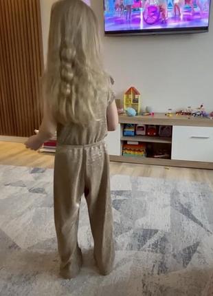 Золотий комбінезон для дівчаток h&m 4-5 років
