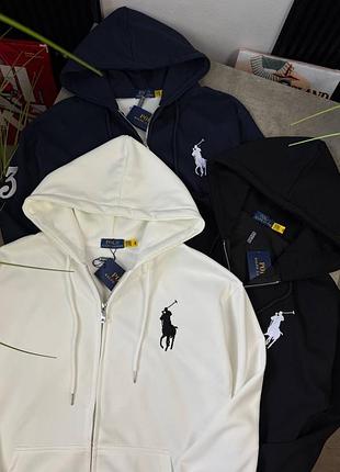 Зіп худі polo ralph lauren  big pony 7