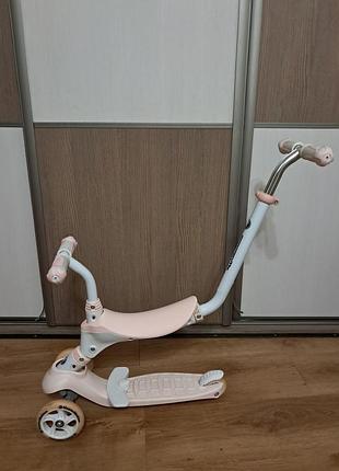 Детский самокат беговел hypermotion 5 в 1 10