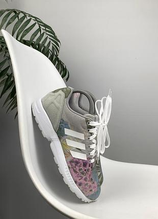 Оригінальні кросівки adidas zx flux woven квіткові 39 1/3 р. 24.5 см