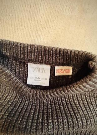 Светр zara 92 2