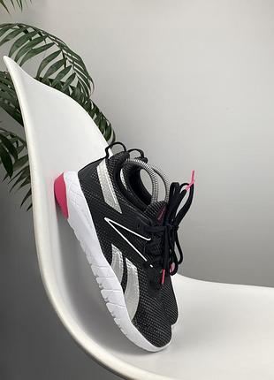 Оригінальні кросівки reebok flexagon чорні сріблясті 38.5 р. 25 см