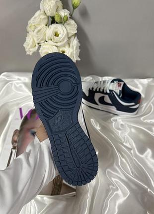 Nike sb dunk low navy blue 4