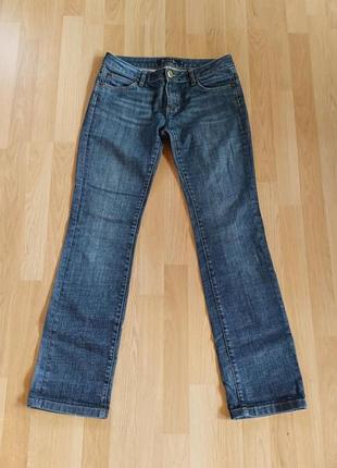 Базовые женские синие джинсы massimo dutti