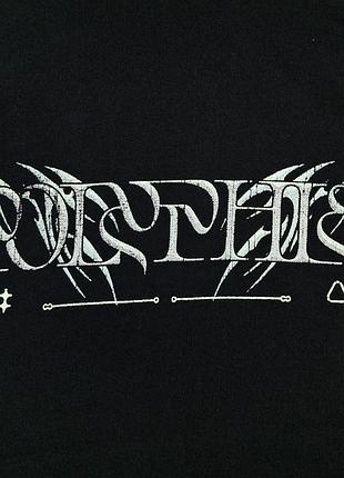 Черный худи рокерский polyphia хлопок 6