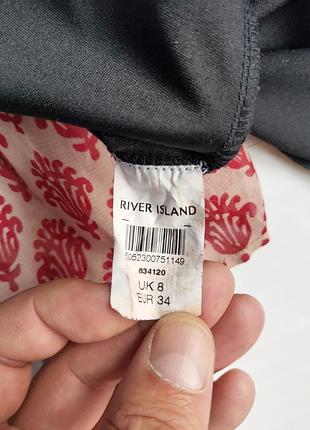 Шифоновая мини юбка river island 6