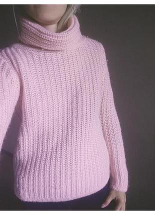 Свитер гольф шерсть в составе . 2
