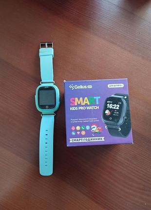 Дитячий смарт годинник "gelius" gp-pk003 blue