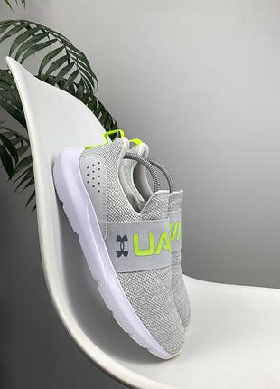Оригінальні кросівки under armour hovr / slip-speed / essential сірі 44 р. 28 см
