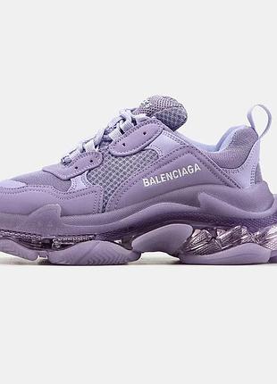 Balenciaga кросівки фіолетові 39 розмір