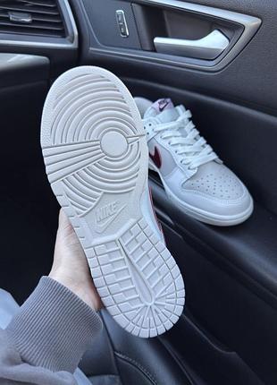 Dunk low sail burgundy crush 5