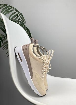 Оригінальні кросівки nike air max thea бежеві 39 р. 25 см