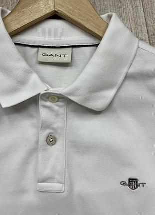 Білосніжне поло gant 4