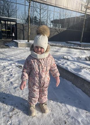 Комбінезон зимовий для дівчинки 2