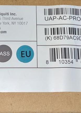 Точка доступу ubiquiti uap-ac-pro нова 2