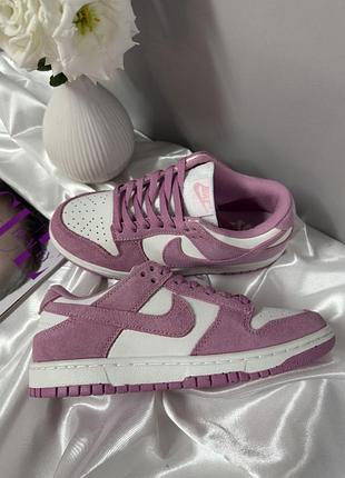 Nike sb dunk low white pink 3