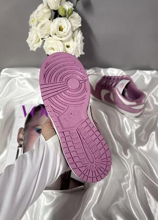 Nike sb dunk low white pink 2