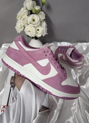 Nike sb dunk low white pink 8