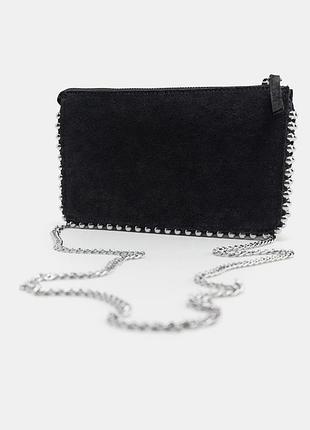 Сумка клатч під замша zara бохо стиль 8