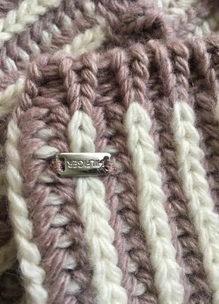 Брендовий теплий вовняний светр бренд tommy hilfiger wool alpaca italian yarn оригінал3 фото